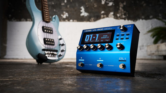 The Boss VG-800 Pedal: Redefining What Your Guitar Can Do