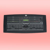 Front view of ADJ DMX Operator Pro on peach background