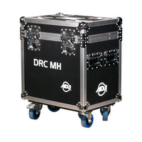 Angled front view of ADJ DRC MH Flight Case on white background