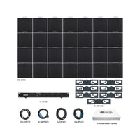 Inclusions of ADJ EVS3 LED Video Panel 28 Panels on white background