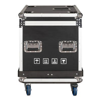 Side view of ADJ EVSF45FC Flight Case on white background