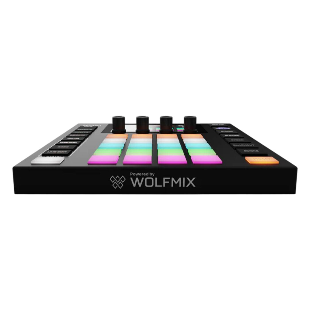 Front view of ADJ WMX1 Mk2 DMX Lighting Controller on white background
