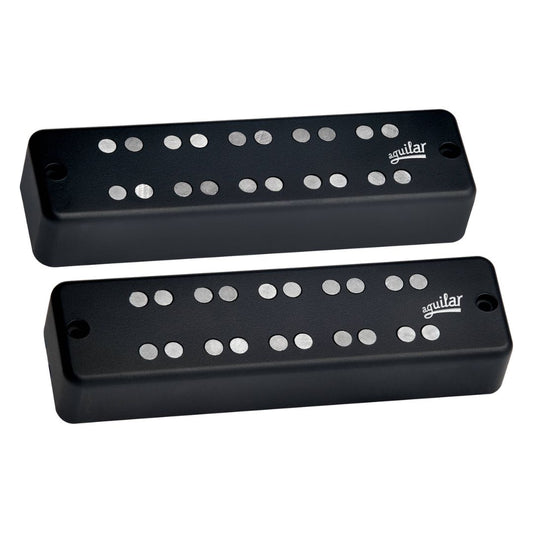 Angled front view of Aguilar AG 5SD-D4 5-String Super Double Bass Pickup Set on white background