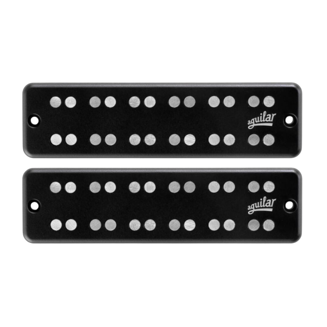 Front view of Aguilar AG 6SD-D4 6-String Super Double Bass Pickup Set on white background