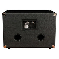 Rear view of Aguilar DB 210 Bass Cabinet on white background