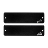 Front view of Aguilar DCB-D4 Dual Ceramic Bar 6-String Bar Bass Pickup Set on white background