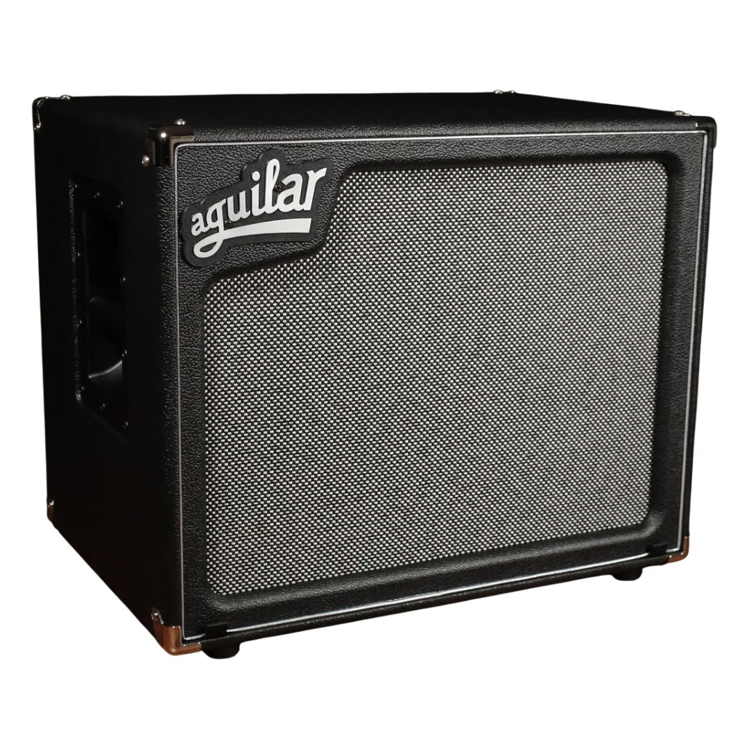 Angled front view of Aguilar SL 210 Bass Cabinet on white background