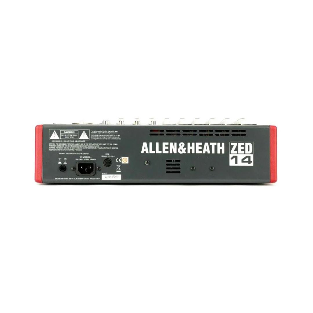 Allen & Heath ZED-14 Compact 14-Channel Analog Mixer