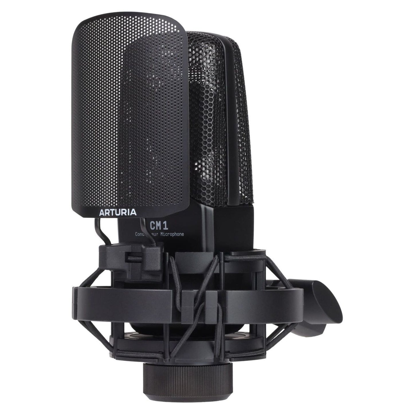 Microphone of Arturia MiniFuse Recording Pack Black on white background