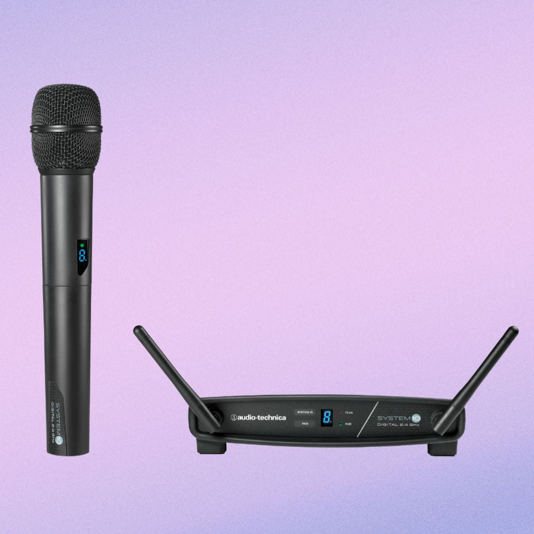 Audio-Technica ATW-1102 System 10 Wireless Handheld Microphone System