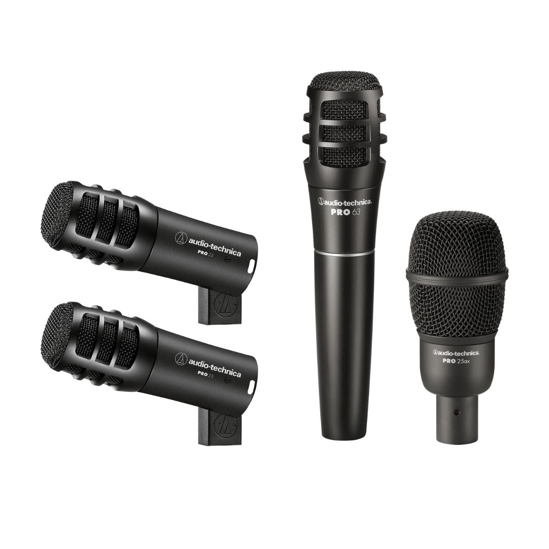 Audio-Technica PRO-DRUM4 Pro Series Drum Microphone Set (4-Piece)