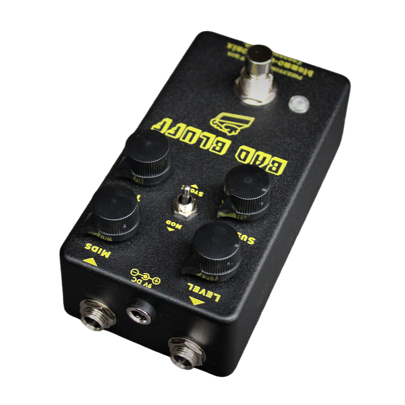 BLAMMO! Bad Bluff Pedal Back Left Angle