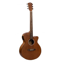 Bamboo Dreadnought 41" Cutaway Acoustic-Electric Guitar