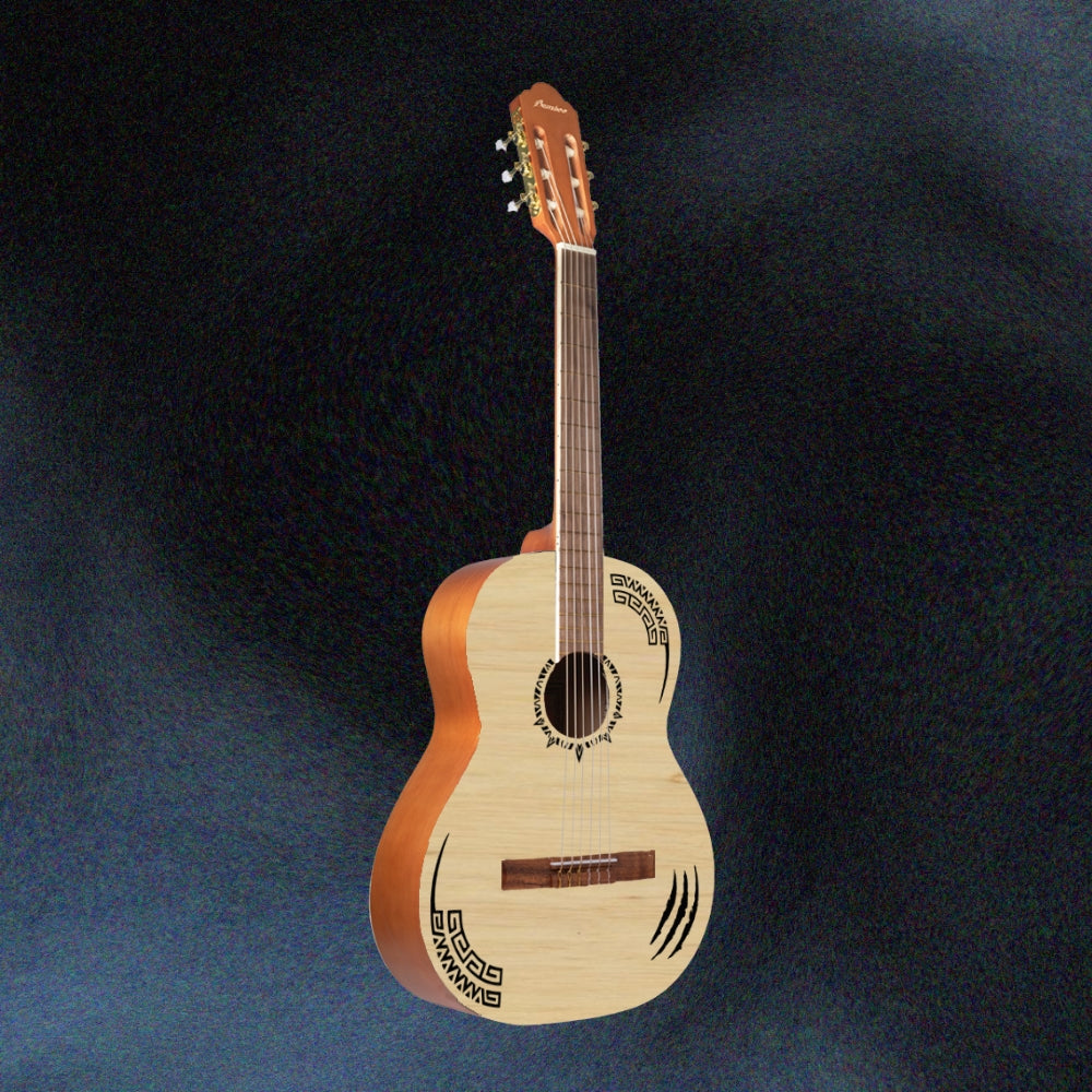 Bamboo Feline Classical Travel Guitar