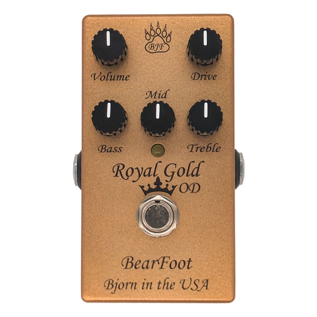 BearFoot FX Royal Gold OD Pedal