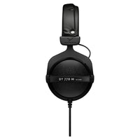 Side view of Beyerdynamic DT 770 M Over-Ear Closed-Back Headphones (80 Ohms) on white background