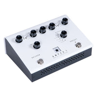 Angled view of Blackstar AMPED 1 100W Guitar Amplifier Pedal on white background