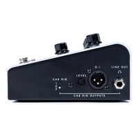 Side view of Blackstar AMPED 1 100W Guitar Amplifier Pedal on white background