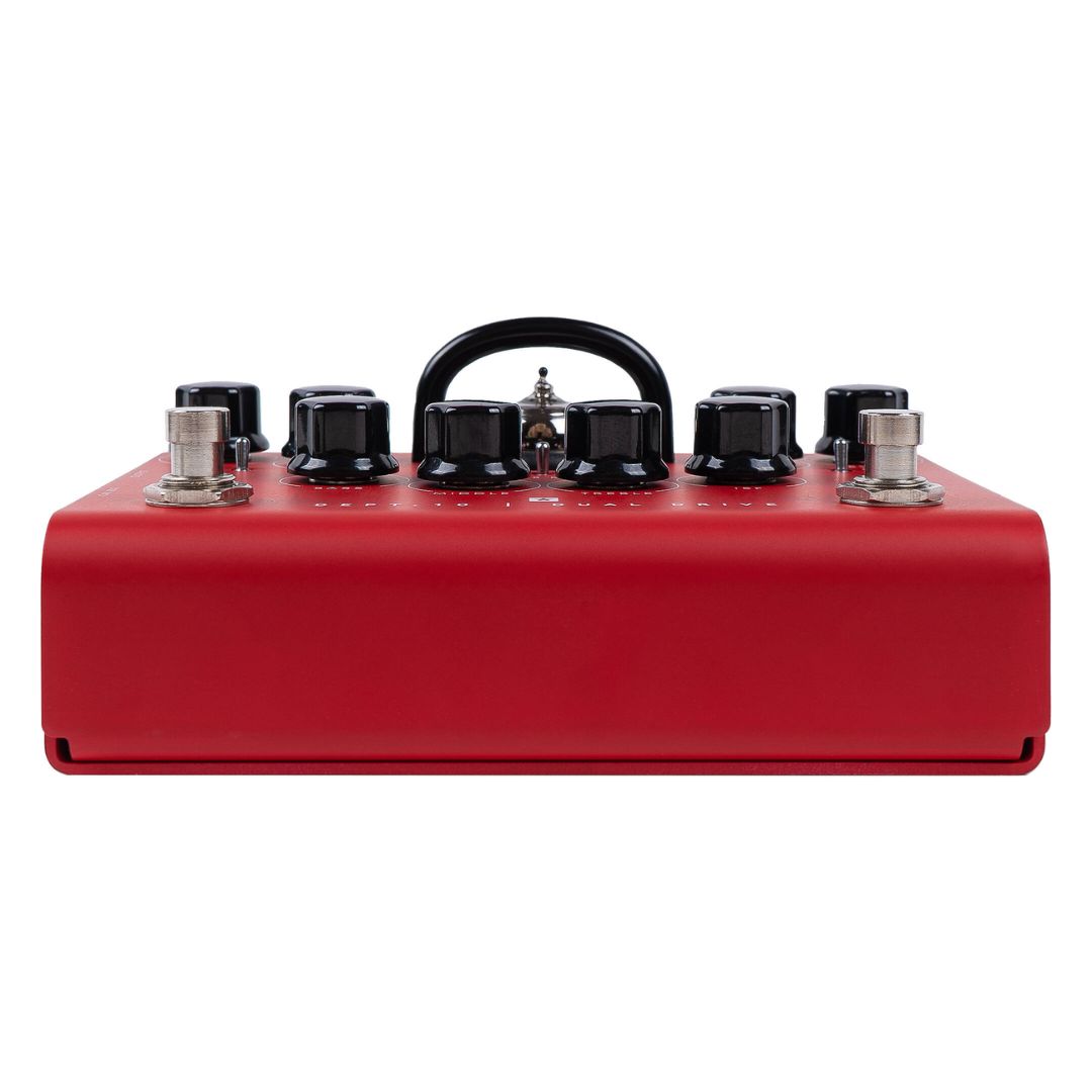 Bottom view of Blackstar Dept. 10 Dual Drive Pedal on white background