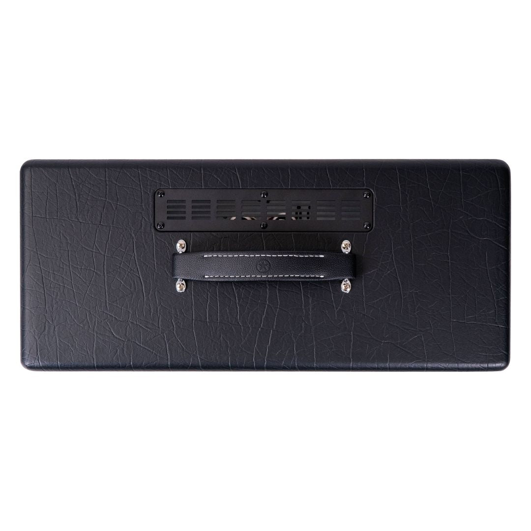 Top view of Blackstar HT Club 50H MK III Guitar Amp Head on white background