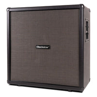 Angled view of Blackstar Series One 412 Pro B MK II Guitar Cabinet on white background