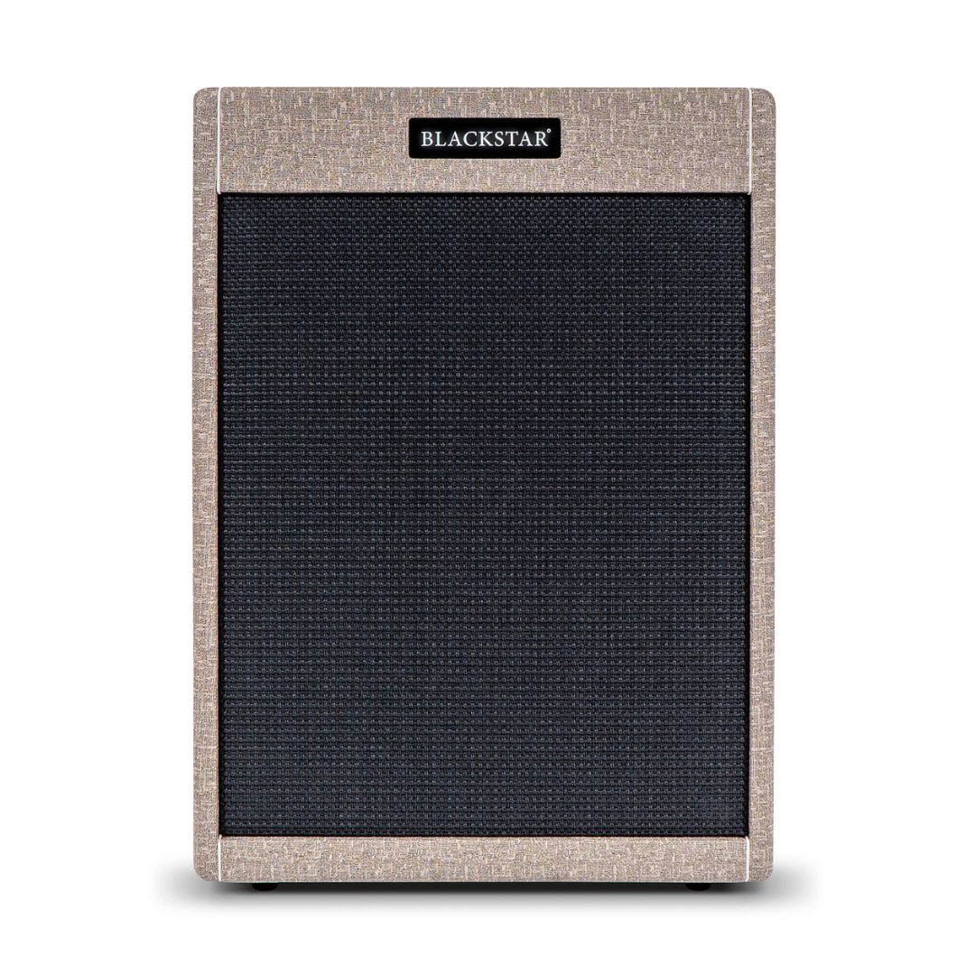 Front view of Blackstar St. James 212VOC Cabinet Fawn on white background