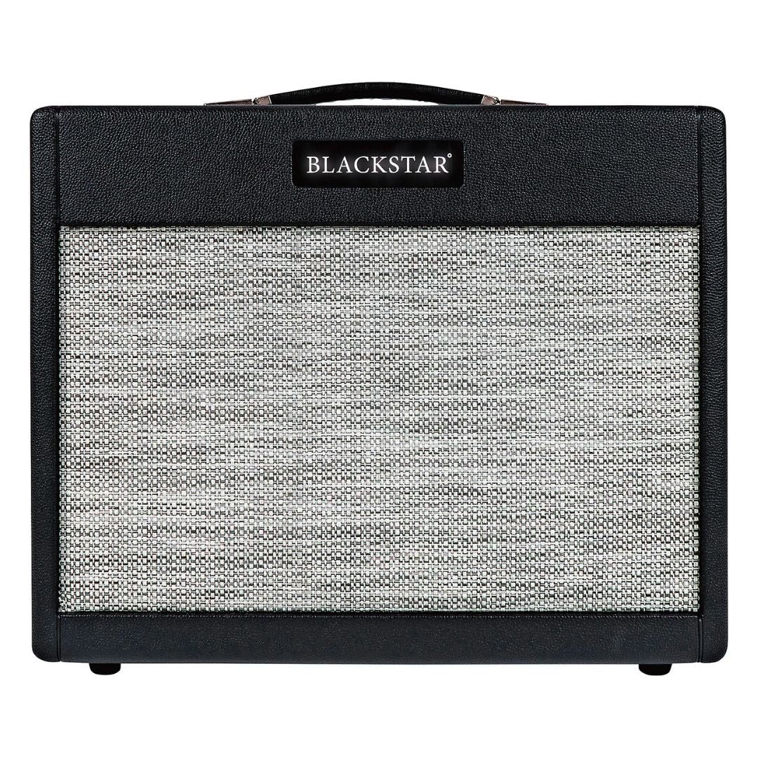 Front view of Blackstar St. James 50 6L6 50W Combo Amplifier on white background