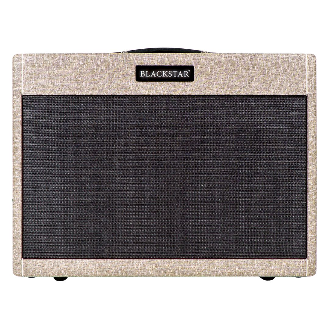 Front view of Blackstar St. James 50 EL34 212 50W Combo Amplifier on white background