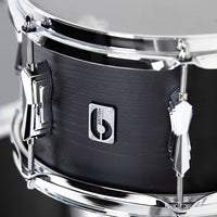 Close up view of British Drum Co. The Imp 16" Club Kit