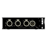 Left side view of CEDAR Audio DNS 2 on white background