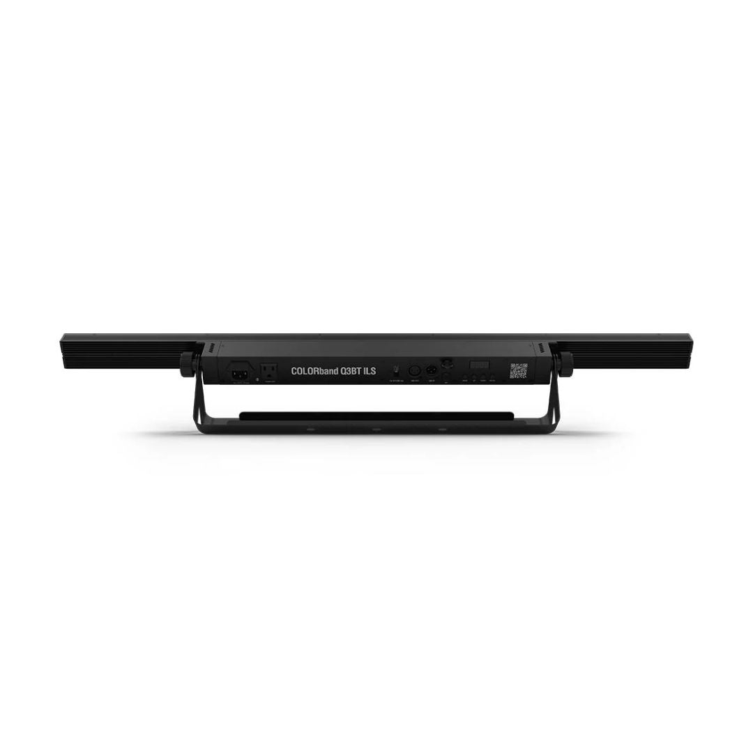 Black electronic device on a white background