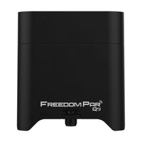 Black 'Freedom Par Q9' device on a white background