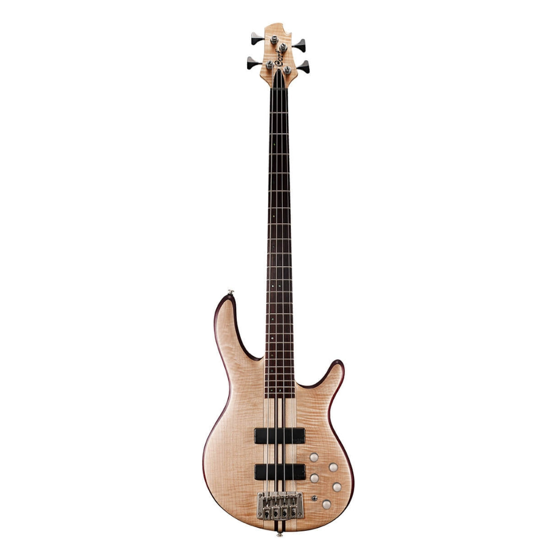 Cort A4 Plus Electric Bass Guitar (Open Pore Natural)