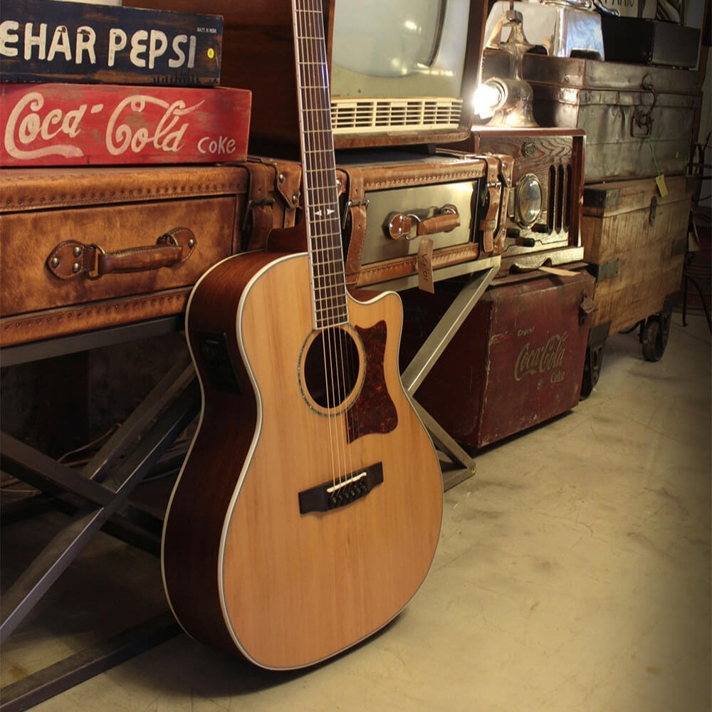 Cort GA5F-BW Acoustic Electric Guitar