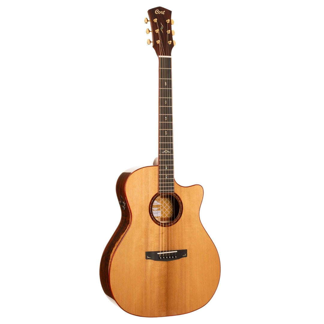 Cort Gold Series A10 Cocobolo Acoustic Electric Guitar