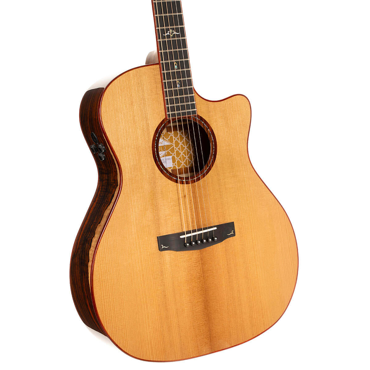 Cort Gold Series A10 Cocobolo Acoustic Electric Guitar