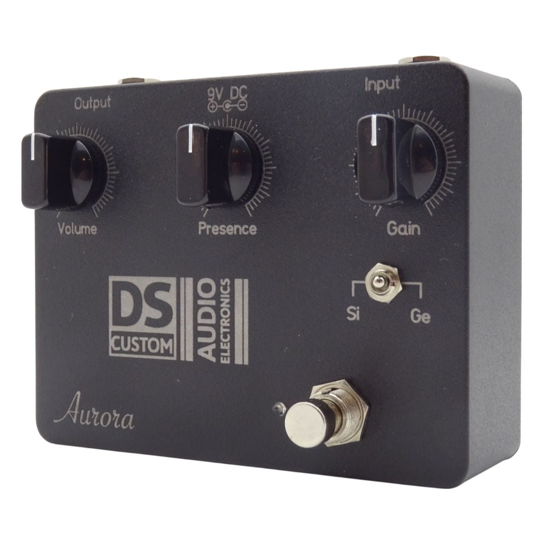 Angled right view of DS Custom Aurora Pedal on white background