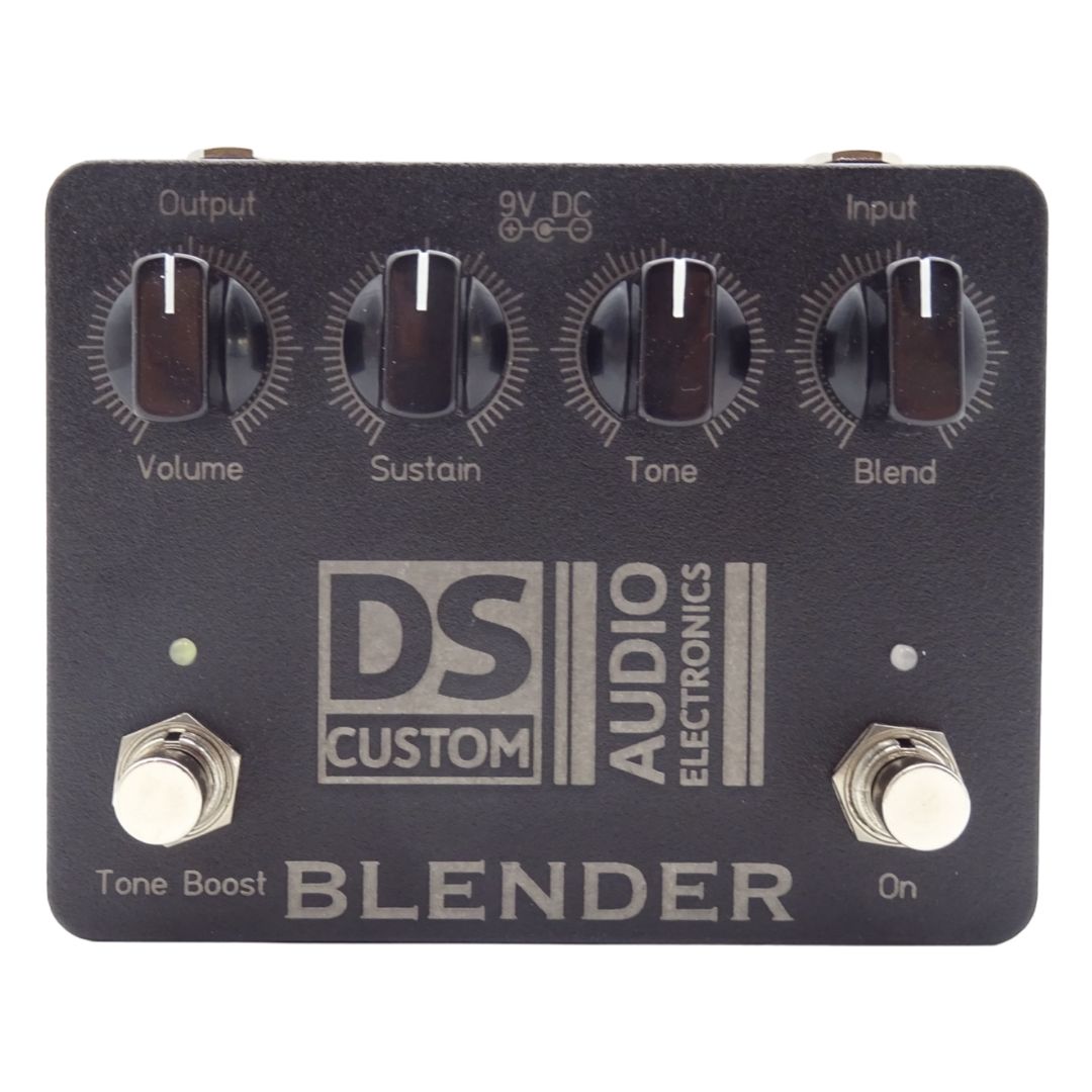 Front view of DS Custom Blender Pedal on white background