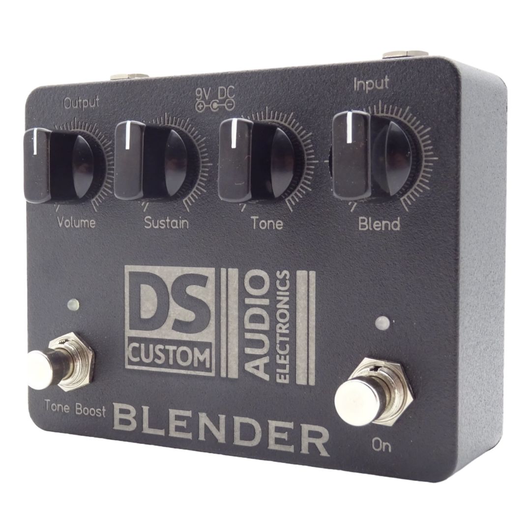 Angled right view of DS Custom Blender Pedal on white background