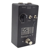 Angled left view of DS Custom Range T Pedal on white background