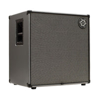 Angled view of Darkglass 410 Bass Cabinet on white background