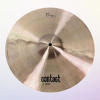 Front view of Dream Cymbals C-CR14 Contact Series 14" Crash on purple background