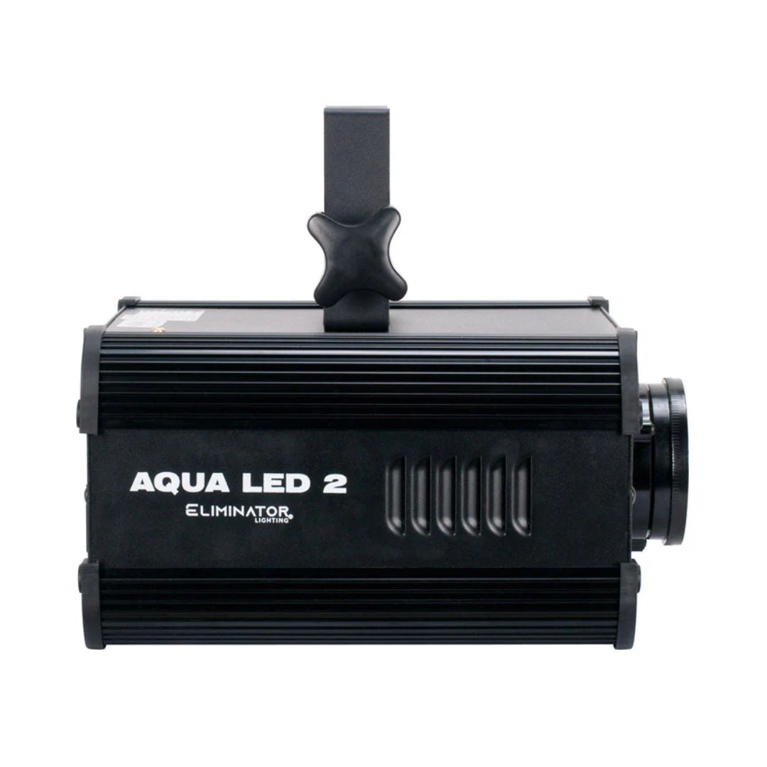 Side view of Eliminator Lighting Aqua LED 2 on white background