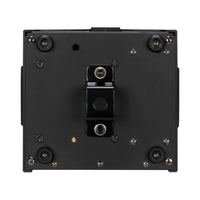 Front view of included omega bracket for Eliminator Lighting Stinger Spot 30 on white background