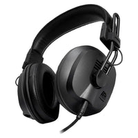 Angled view of Fostex T50RPmk4CL RP Stereo Headphones on white background
