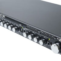 Angled front view of Grace Design m103 Channel Strip on white background