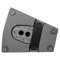 Bottom view of HK Audio LINEAR 9 210 LTA Speaker on white background