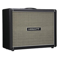 Angled front view of Hiwatt HG212 Speaker Cabinet on white background