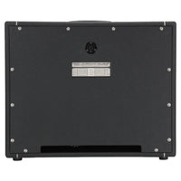 Rear port view of Hiwatt SE212F Custom Handwired Speaker Cabinet on white background