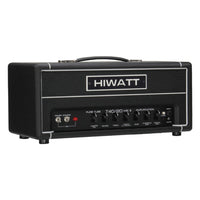 Angled view of Hiwatt T40/20 Guitar Amplifier Head on white background